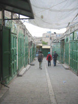 Quartier sous contrôle israélien, Hebron, Palestine